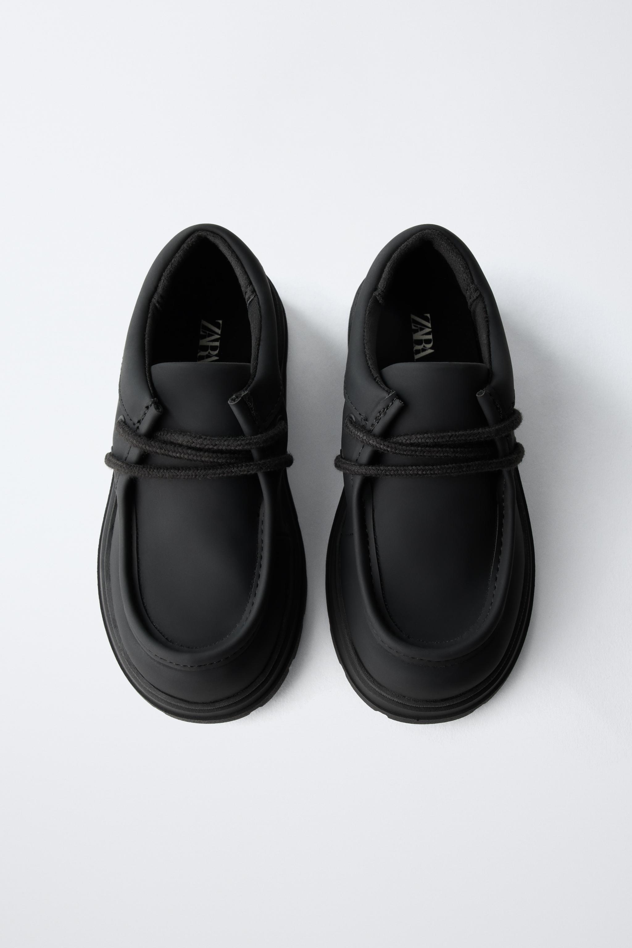 MOC TOE SHOES WITH BINDING